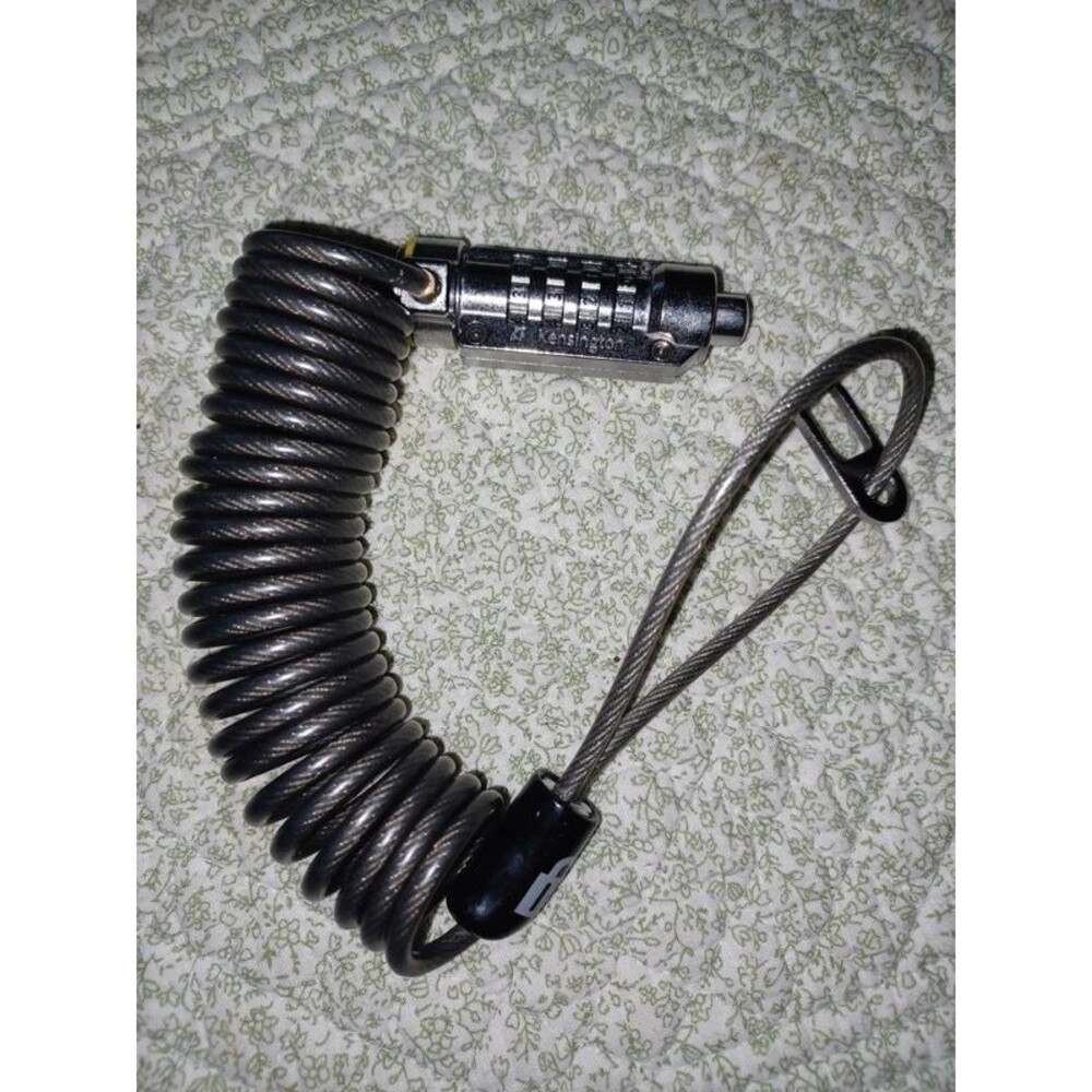 Kensington Portable Combination Laptop Cable Lock
